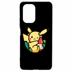 Чехол для Xiaomi Poco F3/K40 Pikachu with ketchup - PrintSalon