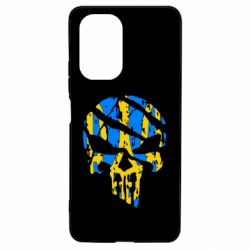 Чохол для Xiaomi Poco F3/K40 Punisher Coat of arms of Ukraine - PrintSalon