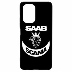 Чехол для Xiaomi Poco F3/K40 Scania SAAB logo - PrintSalon