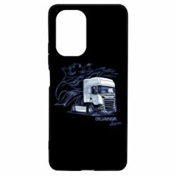 Чехол для Xiaomi Poco F3/K40 Scania watercolor art - PrintSalon