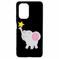 Чехол для Xiaomi Poco F3/K40 Слон со звездочкой-PrintSalon Чехол для Xiaomi Poco F3/K40 Слон со звездочкой