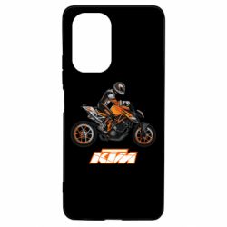Чехол для Xiaomi Poco F3/K40 Sport Bike Art - PrintSalon