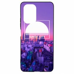 Чохол для Xiaomi Poco F3/K40 Sunset city - PrintSalon