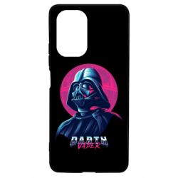 Чехол для Xiaomi Poco F3/K40 Synthwave Darth Vader - PrintSalon