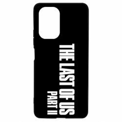 Чехол для Xiaomi Poco F3/K40 The last of us part 2 logo - PrintSalon