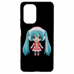 Чехол для Xiaomi Poco F3/K40 Winter Hatsune Miku - PrintSalon