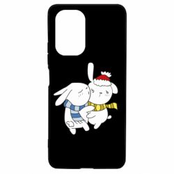 Чехол для Xiaomi Poco F3/K40 Зайцы-PrintSalon Чехол для Xiaomi Poco F3/K40 Зайцы