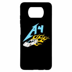 Чехол для Xiaomi Poco X3 A4 Lamba And Fire - PrintSalon