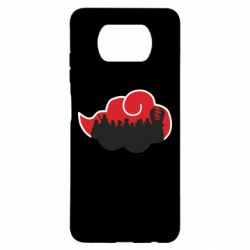 Чехол для Xiaomi Poco X3 Akatsuki Members Red Cloud - PrintSalon