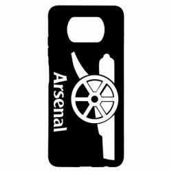 Чехол для Xiaomi Poco X3 Arsenal simple logo - PrintSalon