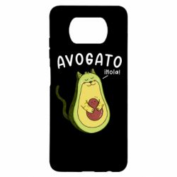 Чехол для Xiaomi Poco X3 Avogato Cat - PrintSalon