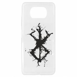 Чехол для Xiaomi Poco X3 Berserk label - PrintSalon