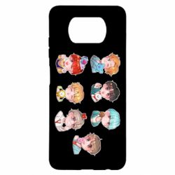 Чехол для Xiaomi Poco X3 BTS cute boys - PrintSalon