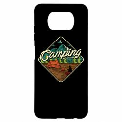 Чехол для Xiaomi Poco X3 Camping and forest - PrintSalon