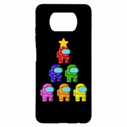 Чохол для Xiaomi Poco X3 Christmas Tree Among Us - PrintSalon