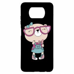 Чехол для Xiaomi Poco X3 Cute bear - PrintSalon
