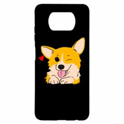 Чехол для Xiaomi Poco X3 Cute Corgi Puppy - PrintSalon