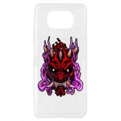 Чехол для Xiaomi Poco X3 Darth Maul Japanese mask - PrintSalon