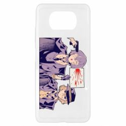 Чехол для Xiaomi Poco X3 Dazai and Chuuya meme