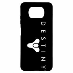 Чехол для Xiaomi Poco X3 Destiny logo 2 title - PrintSalon