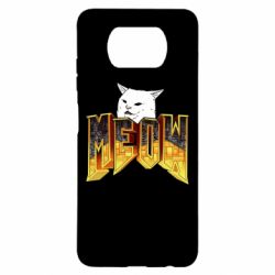 Чехол для Xiaomi Poco X3 Doom меов cat - PrintSalon