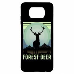 Чехол для Xiaomi Poco X3 Forest deer - PrintSalon