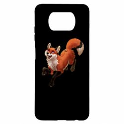Чехол для Xiaomi Poco X3 Fox in flight - PrintSalon