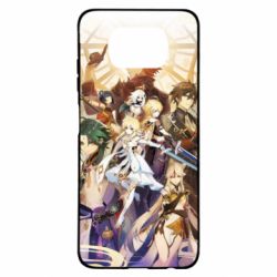 Чехол для Xiaomi Poco X3 Genshin Impact Characters - PrintSalon