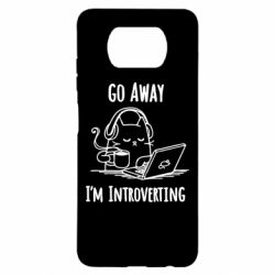 Чехол для Xiaomi Poco X3 Go away i'm introverting - PrintSalon