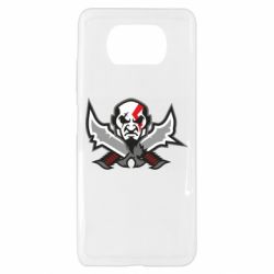 Чехол для Xiaomi Poco X3 God of war Kratos vector - PrintSalon