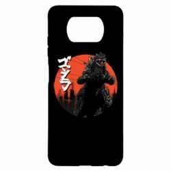 Чохол для Xiaomi Poco X3 Годзила Арт - PrintSalon