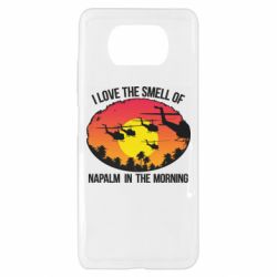 Чехол для Xiaomi Poco X3 I love the smell napalm, in the morning - PrintSalon