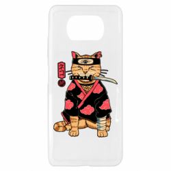Чехол для Xiaomi Poco X3 Japanese Akatsuki cat - PrintSalon