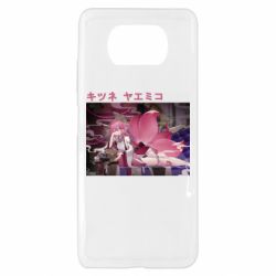 Чехол для Xiaomi Poco X3 Кицунэ Яэ Мико
