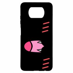 Чехол для Xiaomi Poco X3 Kitty yawns