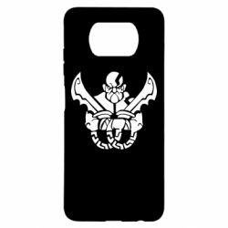 Чехол для Xiaomi Poco X3 Kratos silhouette - PrintSalon