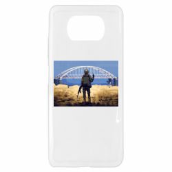 Чехол для Xiaomi Poco X3 Марка с Крымским мостом