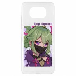 Чехол для Xiaomi Poco X3 Kuki Shinobu