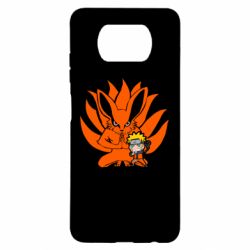 Чехол для Xiaomi Poco X3 Kurama And Naruto - PrintSalon