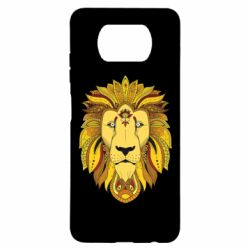 Чехол для Xiaomi Poco X3 Lion art - PrintSalon