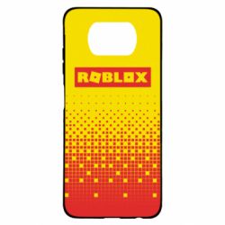 Чехол для Xiaomi Poco X3 Logo and squares - PrintSalon
