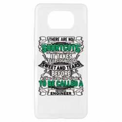 Чехол для Xiaomi Poco X3 Mechanical Engineer - PrintSalon