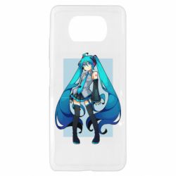 Чехол для Xiaomi Poco X3 Miku art - PrintSalon