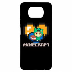 Чохол для Xiaomi Poco X3 Minecraft Girl - PrintSalon