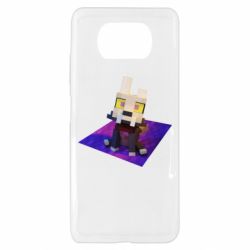 Чехол для Xiaomi Poco X3 Minecraft King - PrintSalon