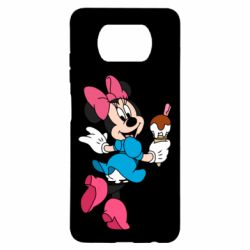 Чохол для Xiaomi Poco X3 Minnie Mouse and Ice Cream - PrintSalon