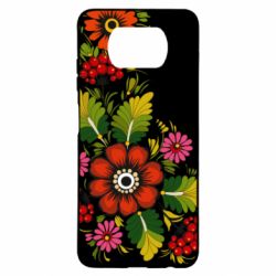 Чохол для Xiaomi Poco X3 Петриківський розпис - PrintSalon