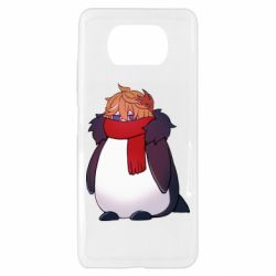 Чехол для Xiaomi Poco X3 Пингвин Чайльд