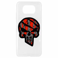 Чехол для Xiaomi Poco X3 Punisher Coat of arms of Ukraine