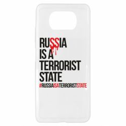Чехол для Xiaomi Poco X3 Russia is a terrorist - PrintSalon